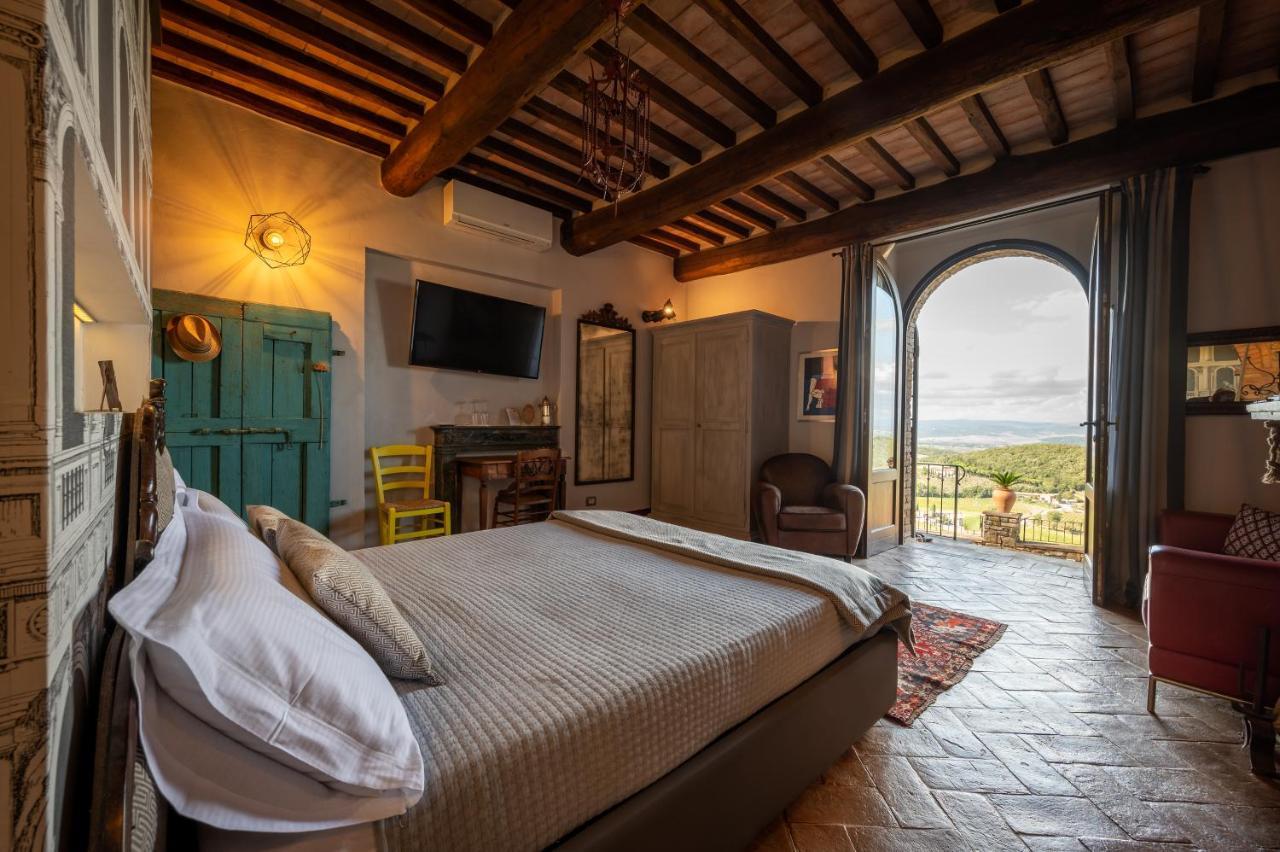 Il Burellino Villa Montalcino Bagian luar foto